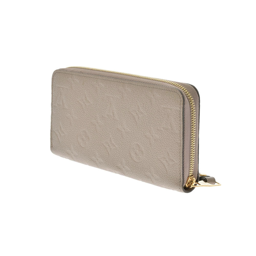 Louis Vuitton Leather Wallet Zippy Long Empreinte Tourtrell Monogram Brown